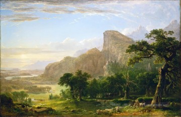  sher - Landschaft Szene von Thanatopsis Asher Brown Durand